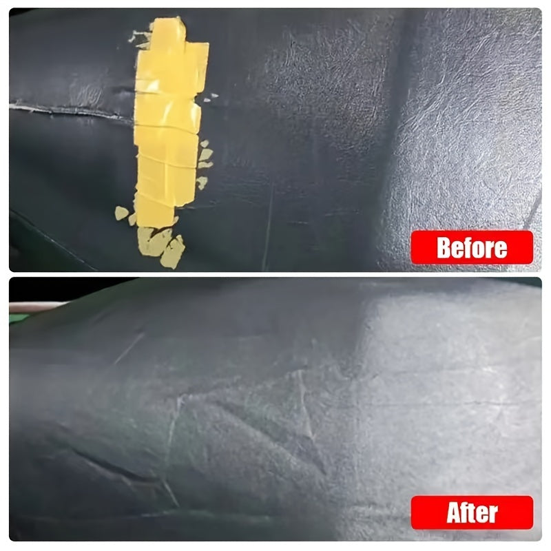 Waterproof Motorcycle Seat Cover - Universal PU Leather Scooter Seat Protector with Rain and Sun Protection for Outdoor Accessories