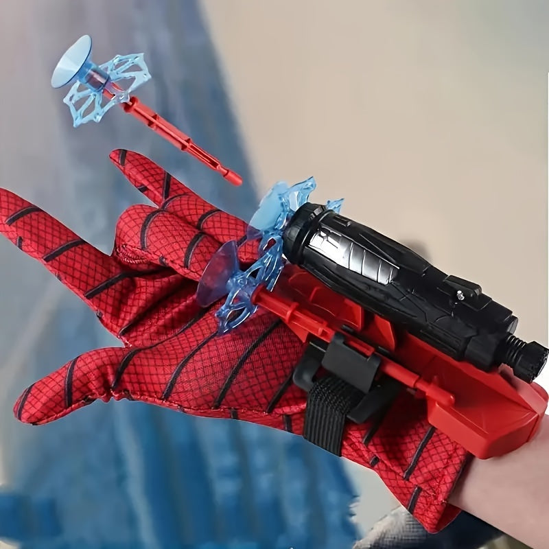 1pcs Kids Toy Spider Web Launcher, Spider Web Shooting Gloves Set, Creative Toys, Suitable for Kids Gifts, Birthday Gifts, Christmas Gifts!