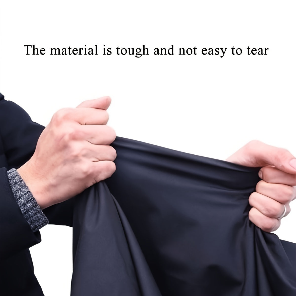 1 set of black thickened plus size motorcycle cover motorcycle sunscreen rainproof dust cover bicycle can also be used as outdoor car cover