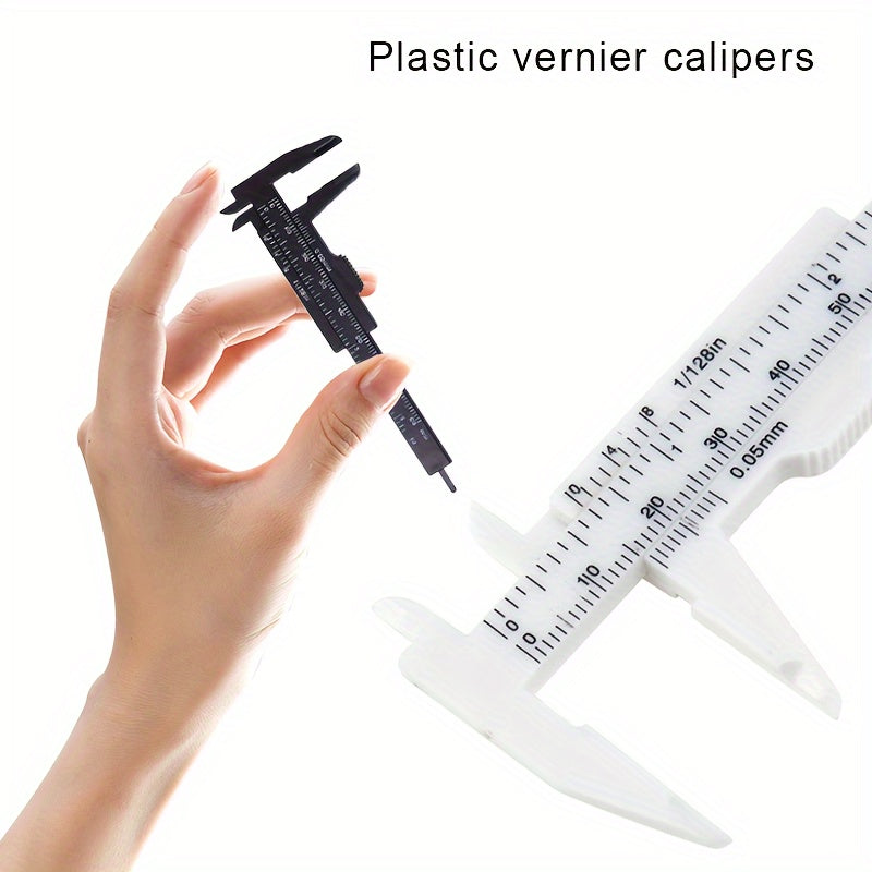 1PC Mini Plastic Vernier Caliper