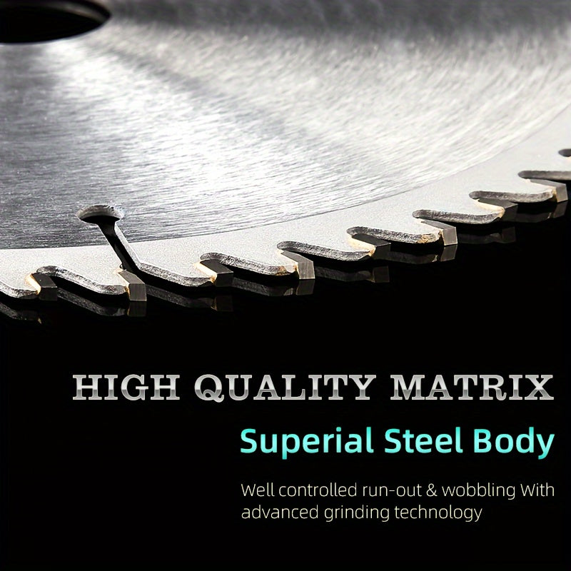 1pc 250mm*30mm circular saw blade, fast cutting, suitable for softwood and hardwood, blockboard and particleboard