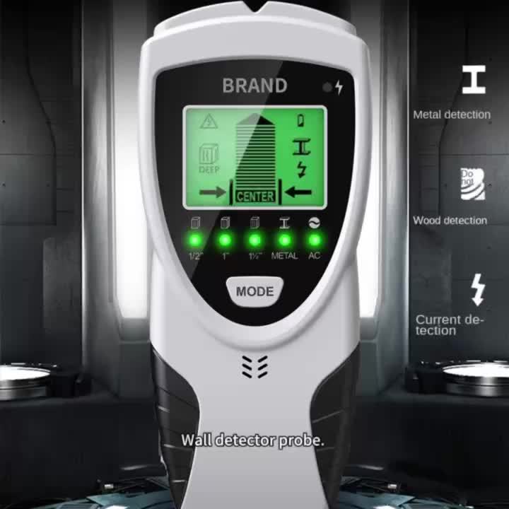 SH301 5-in-1 Wall Scanner - Stud, Metal & Wire Detection Tool with LED LCD Display