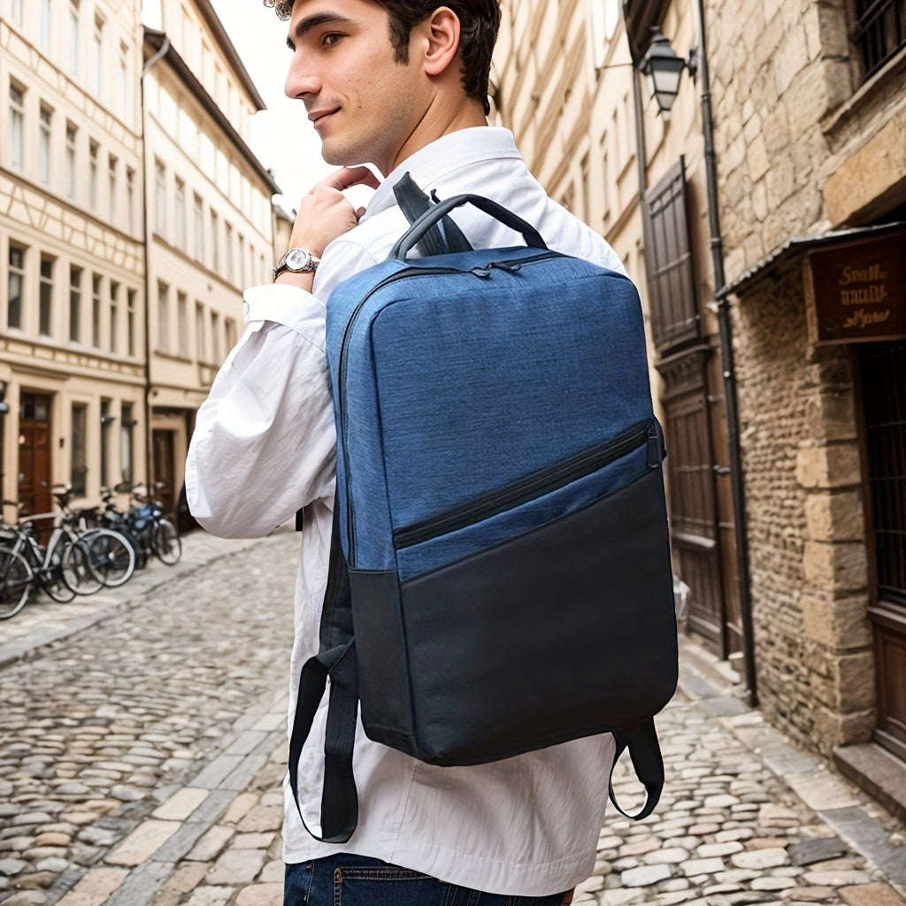 2-piece business travel backpack, multifunctional laptop backpack, laptop bag sent randomly