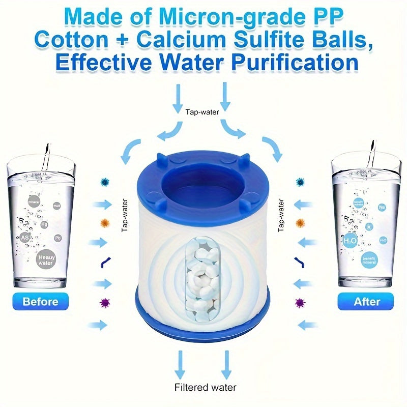 1pcEasy to install water filter faucet - perfect for homes, hotels and RVs