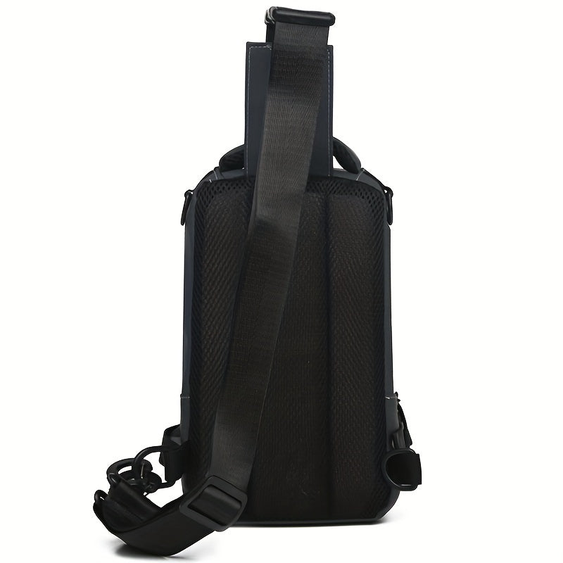 Fashionable Casual Crossbody Backpack - Adjustable Shoulder Strap, Multi-Pocket Waist Bag with Zipper Closure, Spacious Compartment, Suitable for Travel, Sports and Daily Use - Durable, Waterproof and Comfortable Chest Bag for Men and Women