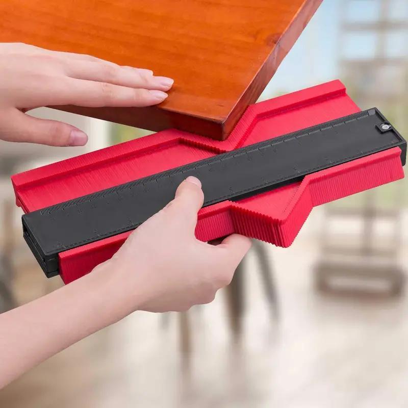12.7cm Adjustable Contour Gauge - Precision Contour Duplicator for DIY Carpentry, Carpet and Tile Measuring with Accurate Shape Duplication