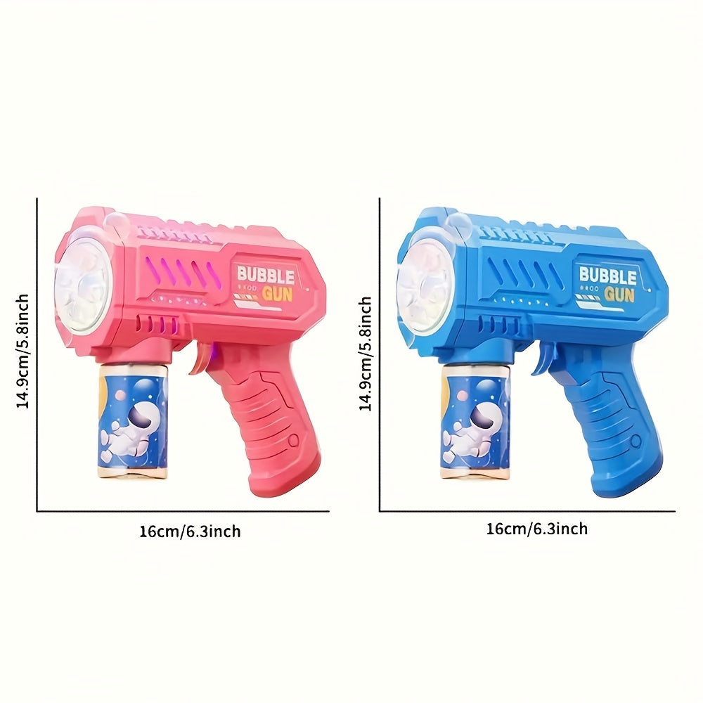 LED Bubble Gun - Great for Outdoor Parties, Weddings, Beach and Pool Entertainment - Electric Bubble Machine for Halloween, Christmas and Birthday Gifts - Liquid and Batteries Not Included