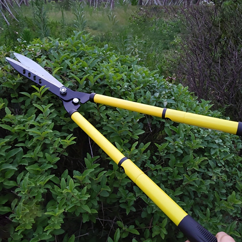 1 Pack Heavy Duty Garden Pruning Shears - High Carbon Steel, Modern Style, Suitable for Mowing Lawns and Hedges, Branch Cutting Tools