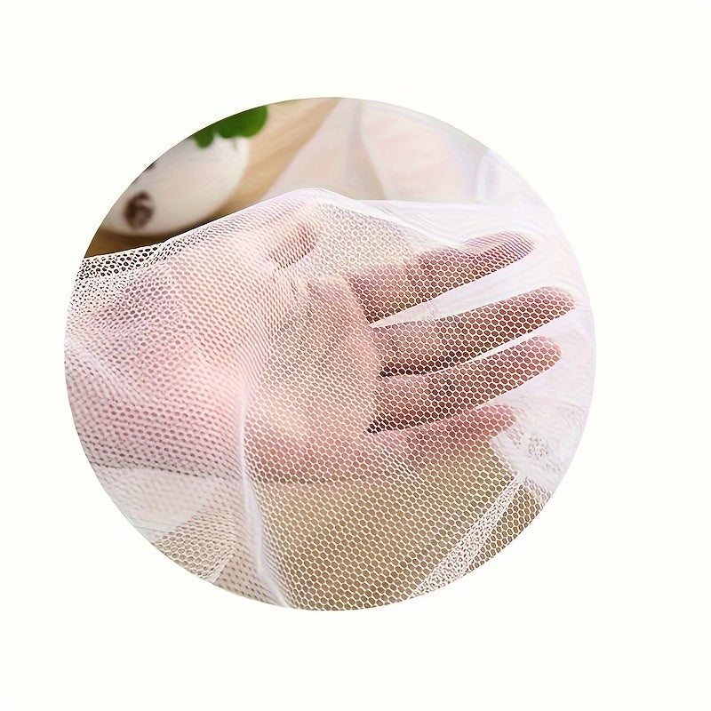 Traditional Style Adhesive DIY Window Screen Net Curtain Set with Hooks and Tape, Cuttable Mosquito Screen for Multiple Windows, Home Decoration Accessories - 1 Set