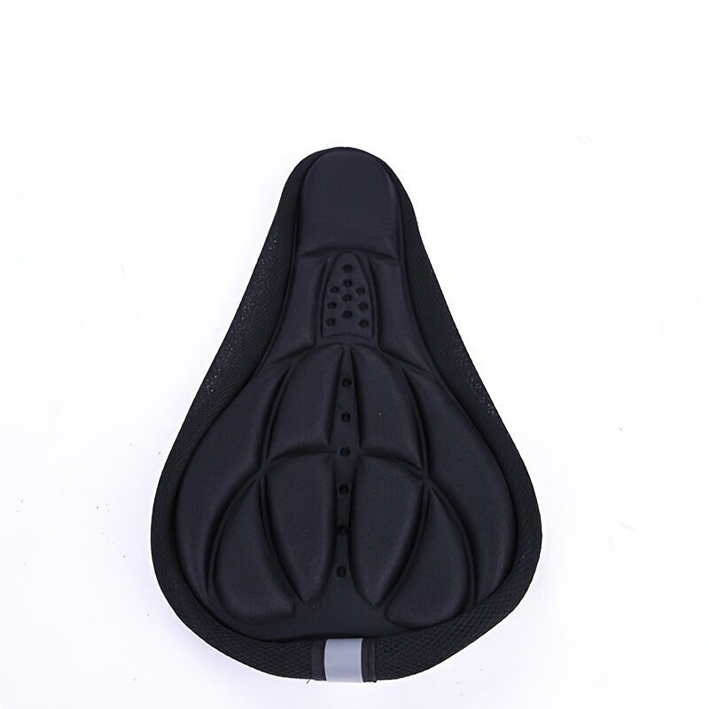 3D Soft Foam Bicycle Seat Cover - Breathable, Washable MTB and Road Cycling Saddle