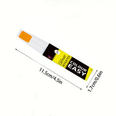 2pcs Set: Touch Up Pen + Sandpaper New Style Repair Paint Pen with Non Oiliness Scratch Remover for Bodywork and Vehicle Universal Car Paint Scratch Repair for