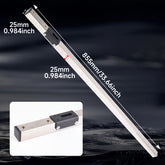 Large DIY slingshot accessories made of high quality stainless steel material. The slingshot rod can be freely assembled and CNC cut Target Practice Hunting Gear Heavyduty Build Adjustable Length Durable Material Rustresistant Shooting Gear Slings