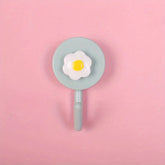 Cute Animal Shaped Wall Hooks No Drill Adhesive Mounts Durable Plastic Multi Functional Hangers for Bedroom Dorm Clothes & Accessories Contemporary Design Utility Hooks