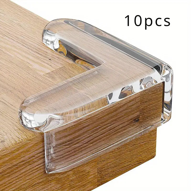 10-Pack Silicone Table Corner Guards