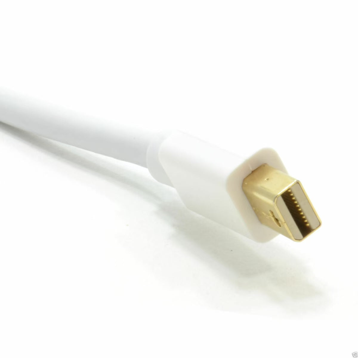 Mini DisplayPort Male Plug to Display Port Plug