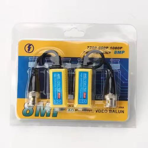 Video Balun 8MP HD Camera Transceiver For CCTV