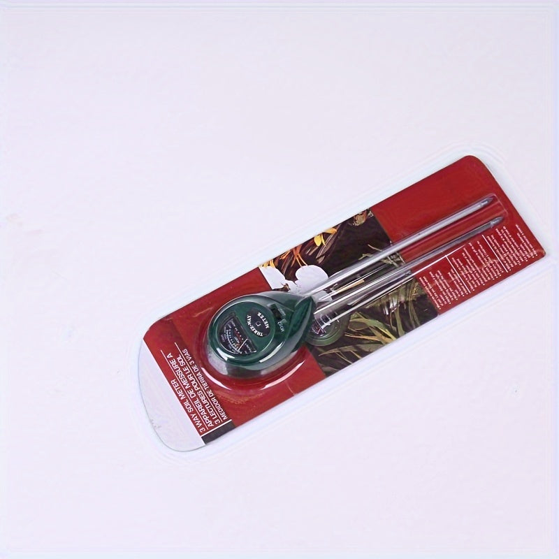 1PC Portable 3-in-1 pH Meter Soil Tester for Testing Soil/Flowers/Lawn/Vegetables