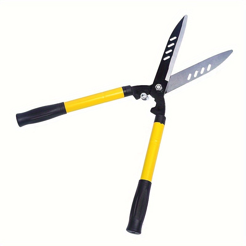 1 Pack Heavy Duty Garden Pruning Shears - High Carbon Steel, Modern Style, Suitable for Mowing Lawns and Hedges, Branch Cutting Tools