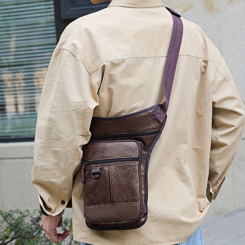 New multifunctional men's leg bag, outdoor men's leg bag, sports bag portable waist bag