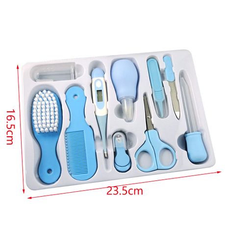 10 in 1 Baby Care Nursery Kit - Blue