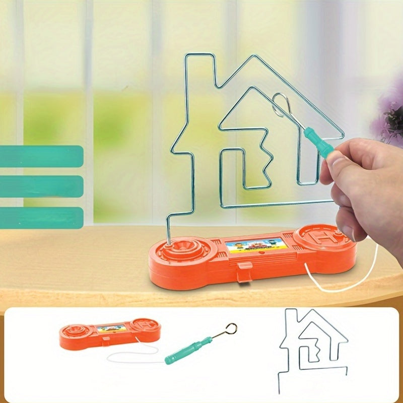 3D Line Maze Puzzle with Electric Shock Pen