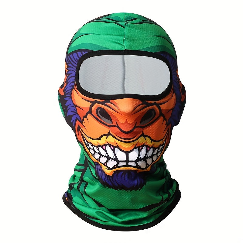 Stay cool and dry: The ultimate balaclava for outdoor cycling - Men's quick-drying sweat-wicking Halloween skull mask