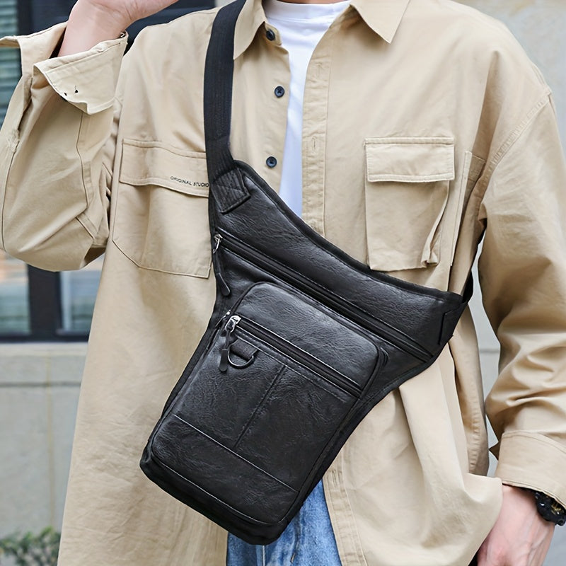 New multifunctional men's leg bag, outdoor men's leg bag, sports bag portable waist bag
