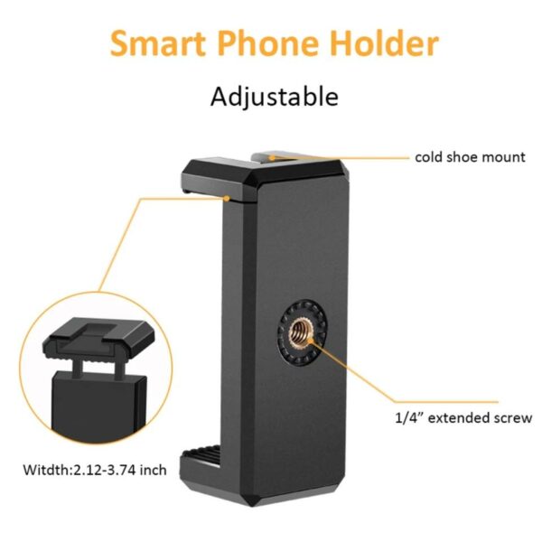 KIT-04LM LED Fill Light for Phone and Camera Tripod Holder With Remote Control