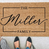 Customized Doormat Personalized Name/Text Wedding Anniversary Christmas Gift
