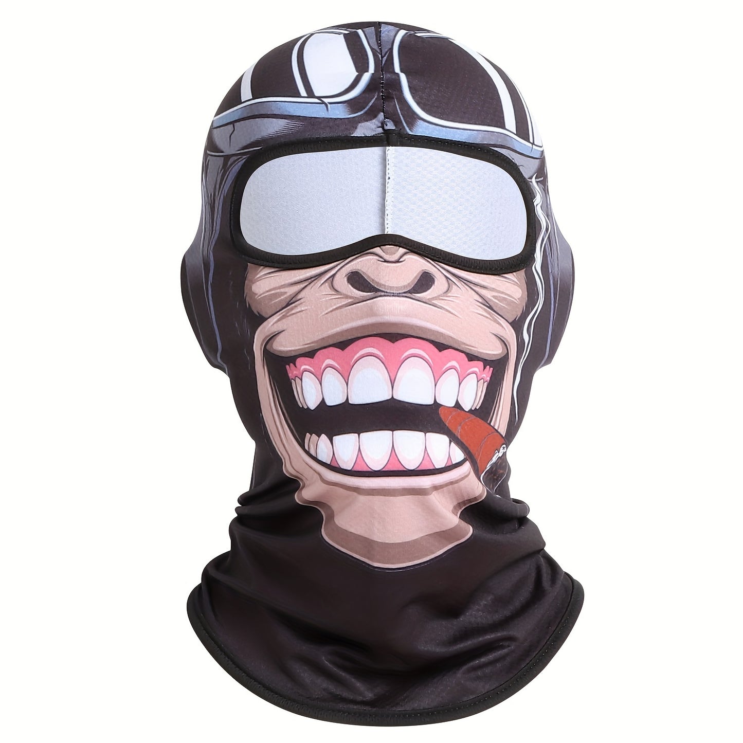 Stay cool and dry: The ultimate balaclava for outdoor cycling - Men's quick-drying sweat-wicking Halloween skull mask