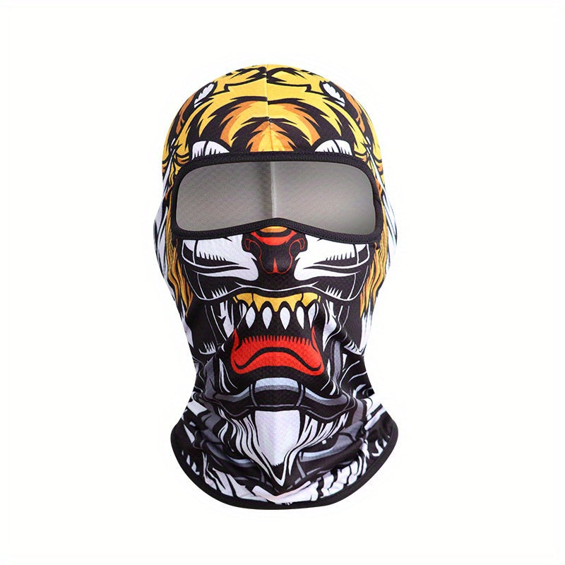 Stay cool and dry: The ultimate balaclava for outdoor cycling - Men's quick-drying sweat-wicking Halloween skull mask