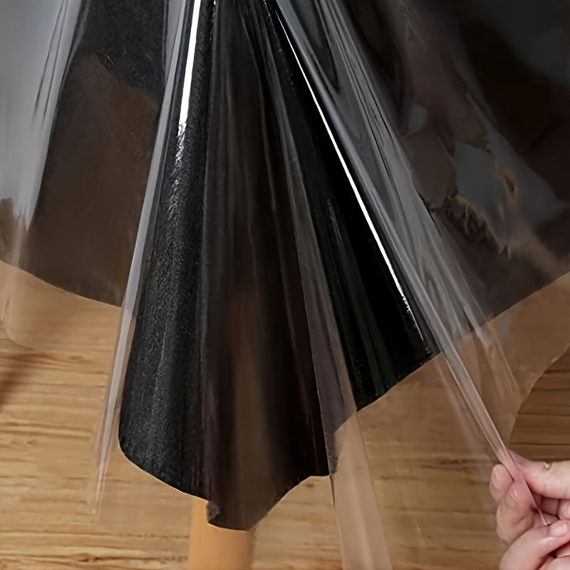 1 piece, tablecloth, desk protector, desk ink absorber, clear plastic desk protector, PVC transparent top cover surface protection, waterproof and scratch-resistant desk cover, home decoration
