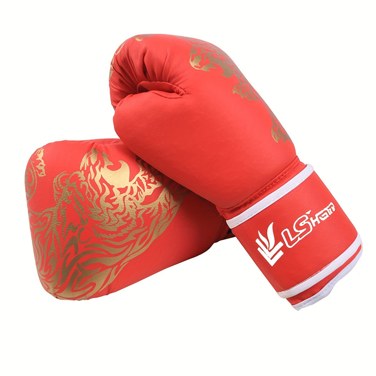 1 Pair of Premium Adult Boxing Gloves - Professional Sanda Muay Thai Training Protective Gear to Ensure Hand Safety and Comfort - Great for Boxing, Martial Arts and Fitness Training