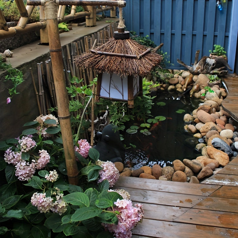 1 Pack Heavy Duty Pond Membrane Liner - Create a Stunning Garden Water Feature - Durable, Waterproof Landscape Membrane for a Beautiful Outdoor Paradise - Bonus Pond Cover Included
