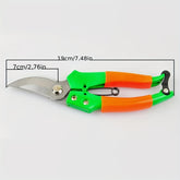 Stainless Steel Pruning Scissors Cutting Multifunctional Flower Tree Branch Bypass Garden Pruner Hand Shear Tool