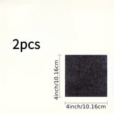 2pcs Magic Nano Car Scratch Removal Cloth No Power Required Used for Cars Trucks SUVs No Stripe Deep Paint Scratch Repair Cloth Portable Scratch Removal Pad with Polyester Fiber Cloth Essential Car Care Product| Functional Design| Vehicle Scratch