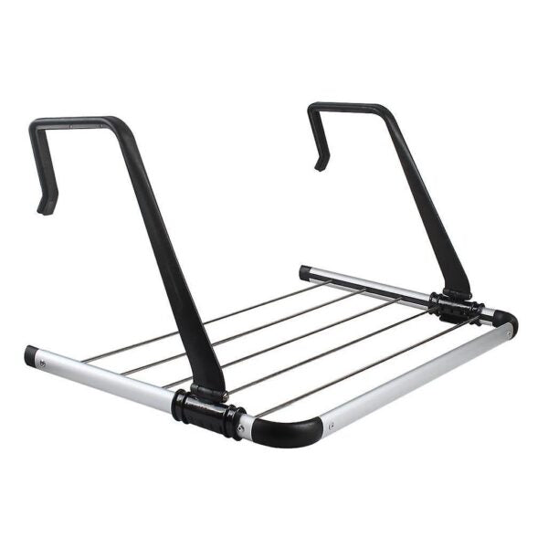 XF0886 Stainless Steel Hook Drying Rack, 5 Lines