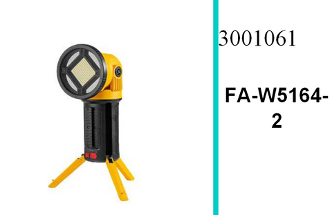 Rechargeable LED Work Light Searchlight Doubles As A Power Bank To Charge Electronic Devices