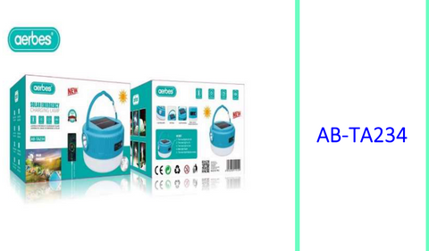 Aerbes Multifunctional Rechargeable Solar Camping Light