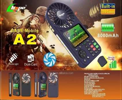 Dual Sim Phone Hand Held Game 8000Mah Built in 200 Games. Doubles as a Power Bank