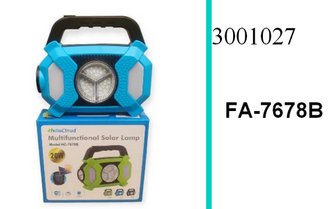 20W Hello Cloud Multi-functional Portable Solar LED Light