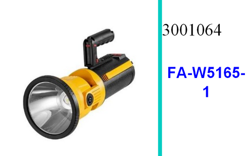 Rechargeable Multi-Function Flashlight Portable LED Searchlight COB Handhold Lamp Support Mobile Phone Charging