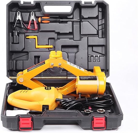 Car Jack Scissor Car Jack 12V Electric Hydraulic Wrench Hydraulic Jack Repair Lifting Power Tools  JG20375068