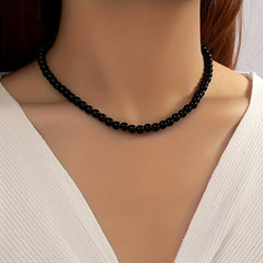 French Style Classic Ball Party Synthetic Fashion Versatile Women's Necklace Everyday Necklace Sophisticated Accessory Fashion Accessory Statement Piece Party Wear Gift For Her