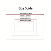 1pc Geometric Pattern Blue and White Line Front Door Mat Durable Welcome Mat for Outdoor and Indoor Entrance Bedside Mat Bathroom Mat Small Floor Mat Suitable for Spring Summer Autumn and Winter Seasons