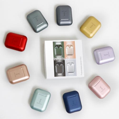 I12 Metal Series TWS Wireless Headset Touch Key Bluetooth 5.0 Sport Earphone