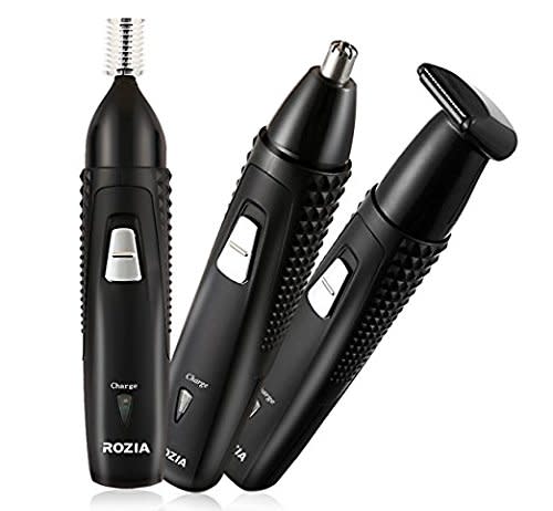 Nose Facial Eyebrow Rechargeable Hair Trimmer 3 In 1
