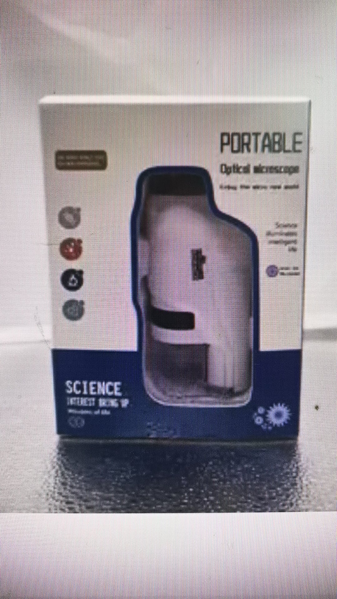 Youth Handheld Pocket Microscope with LED Light