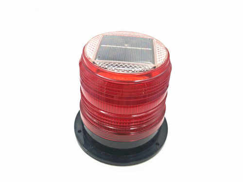 Solar FlashingᅡᅠTraffic Warning Light Lamp