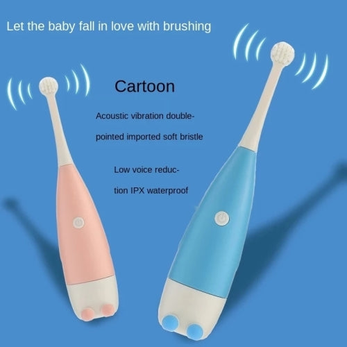 Kid¬タルs Sonic Electric Toothbrush With A Non-Slip Handle
